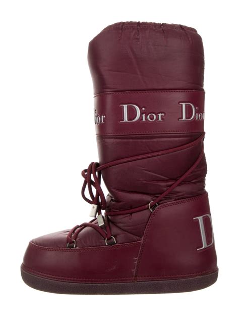 dior snow boots vintage